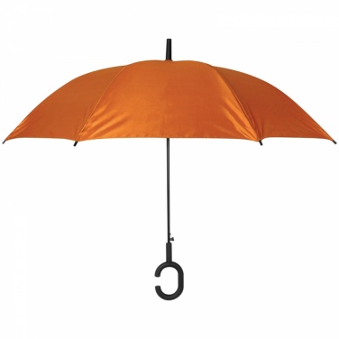 Logotrade corporate gift image of: Hands-free umbrella, Orange