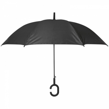 Logotrade promotional item picture of: Hands-free umbrella, Black