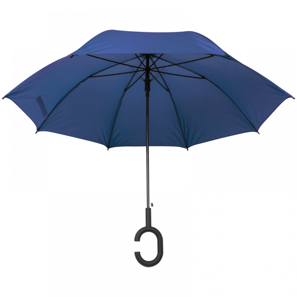 Logo trade promotional items picture of: Hands-free umbrella, Blue