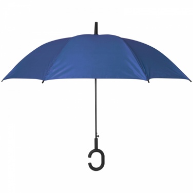 Logotrade promotional item image of: Hands-free umbrella, Blue