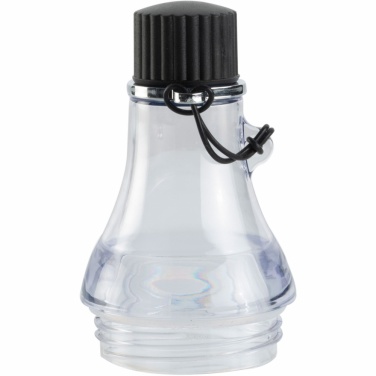 Logo trade advertising products image of: Vacuum bottle DOMINIKA, Black