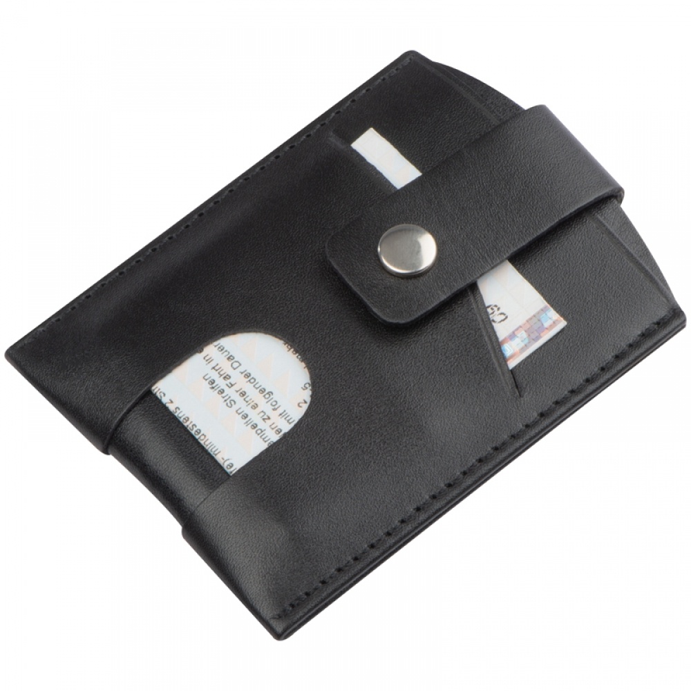 Logo trade advertising products picture of: RFID Card case, Black color