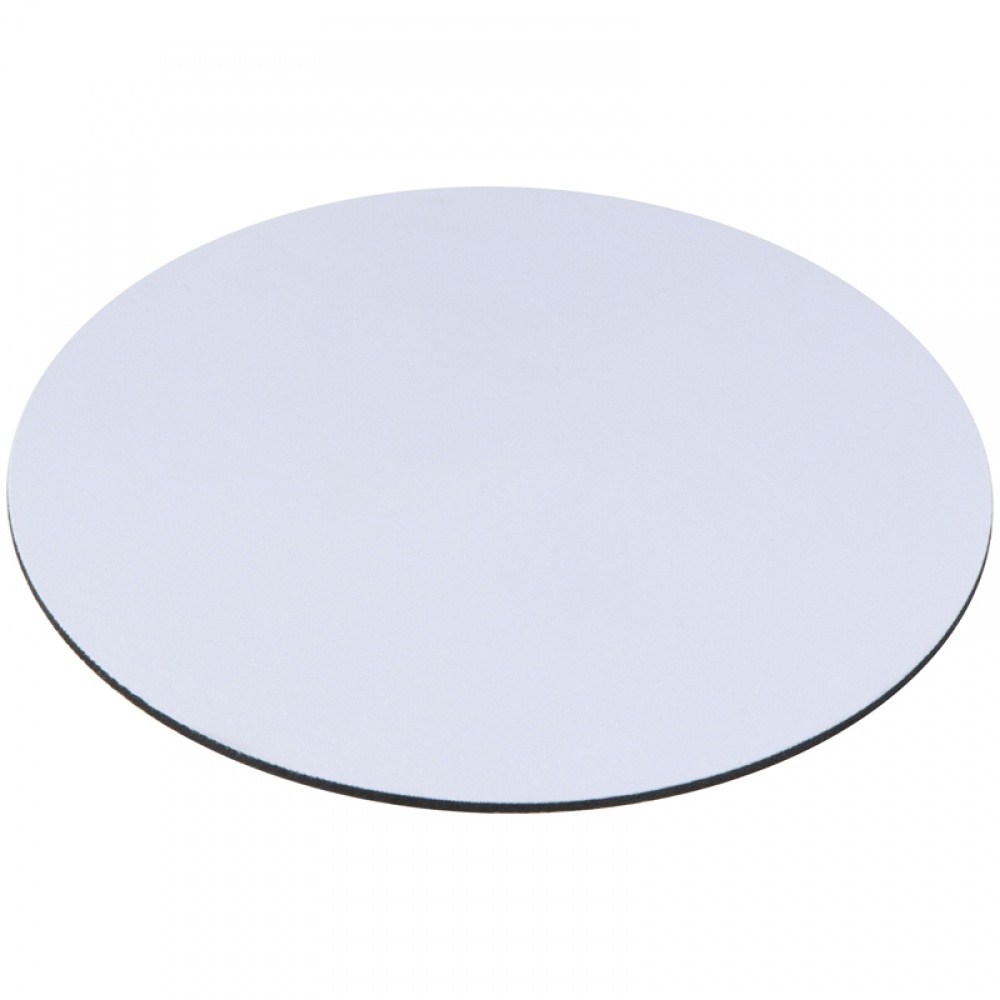 Logotrade promotional items photo of: Round mousepad, White