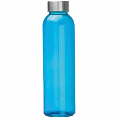 Logotrade corporate gifts photo of: Transparent drinking bottle with imprint, blue