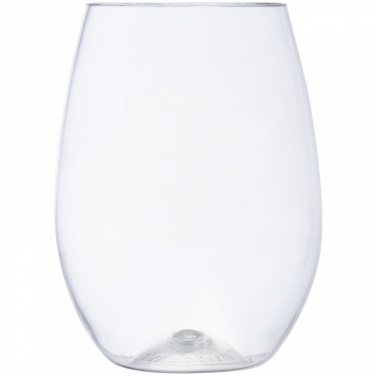 Logo trade corporate gifts image of: Drinking glass 450 ml, transparent