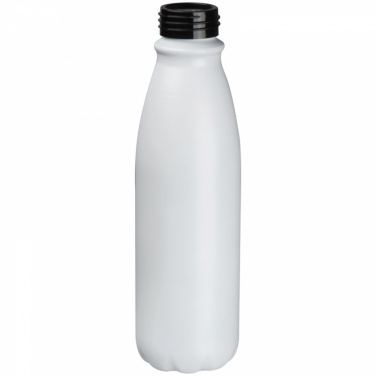 Logotrade promotional product image of: Aluminium drinking bottle 600 ml, White