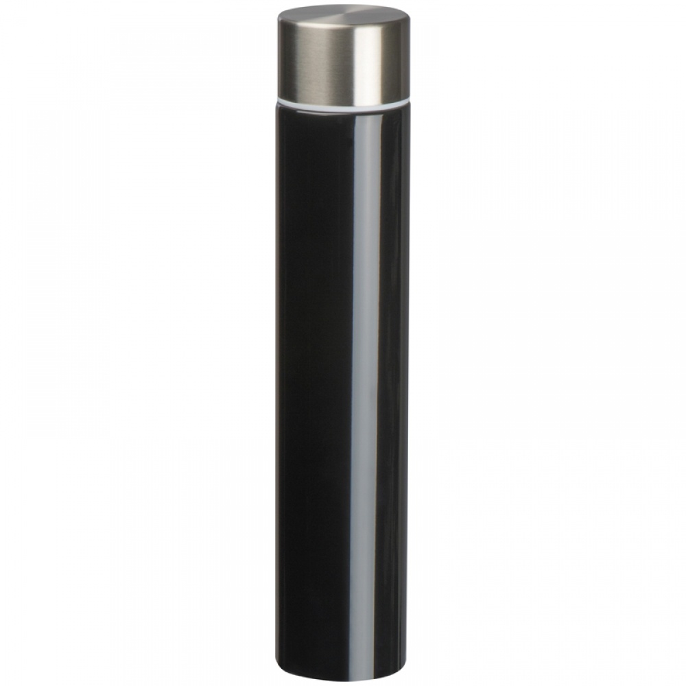 Logo trade promotional gift photo of: Thermos flask 310 ml, Black/White