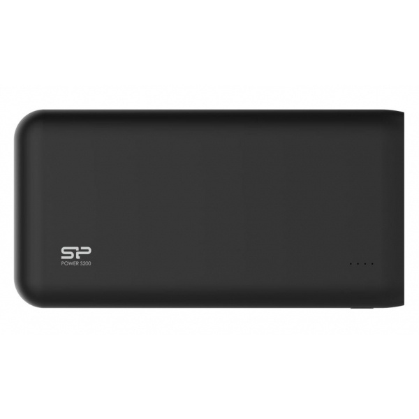 Logotrade promotional item picture of: Power Bank Silicon Power S200, Black/White