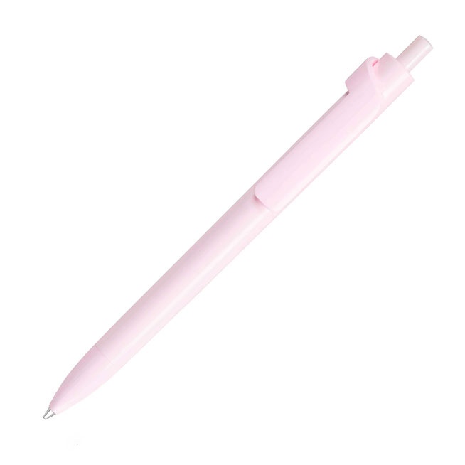 Logotrade promotional giveaways photo of: Forte Safe Touch antibacterial ballpoint pen, pink