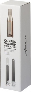 Logotrade promotional giveaway picture of: Vasa copper vacuum insulated bottle, 500 ml, silver