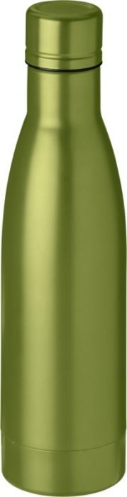 Logo trade corporate gift photo of: Vasa copper vacuum insulated bottle, 500 ml, green