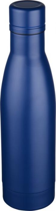 Logotrade corporate gift image of: Vasa copper vacuum insulated bottle, 500 ml, blue