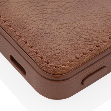 Logotrade promotional giveaway picture of: Tusca 10.000 mAh PU powerbank, brown