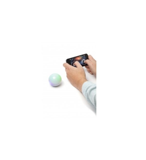 Logo trade promotional giveaways picture of: Robotic magic ball, white