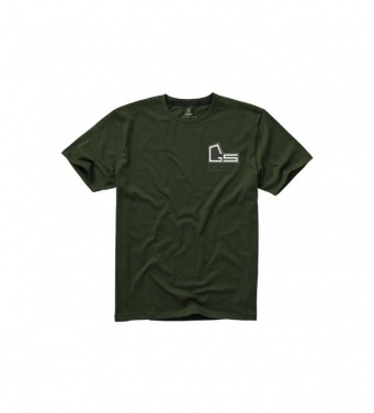 Logo trade advertising products picture of: Nanaimo short sleeve T-Shirt, army green