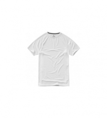 Logo trade business gifts image of: Niagara short sleeve T-shirt, white