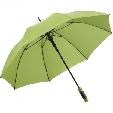 Logo trade promotional merchandise image of: AC midsize windproof umbrella, light green