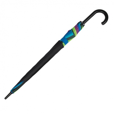 Logo trade promotional giveaways picture of: Beautiful rainbow umbrella, multicolor