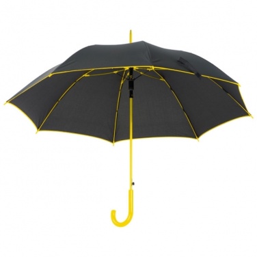 Logotrade advertising products photo of: Umbrella 'Paris'  ø 103, yellow