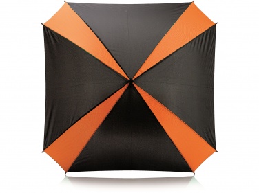 Logotrade corporate gifts photo of: Cool colorful umbrella Saint Tropez, orange/black