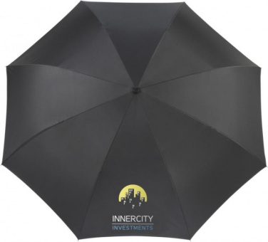 Logo trade promotional merchandise image of: Lima reversible 23" umbrella, black