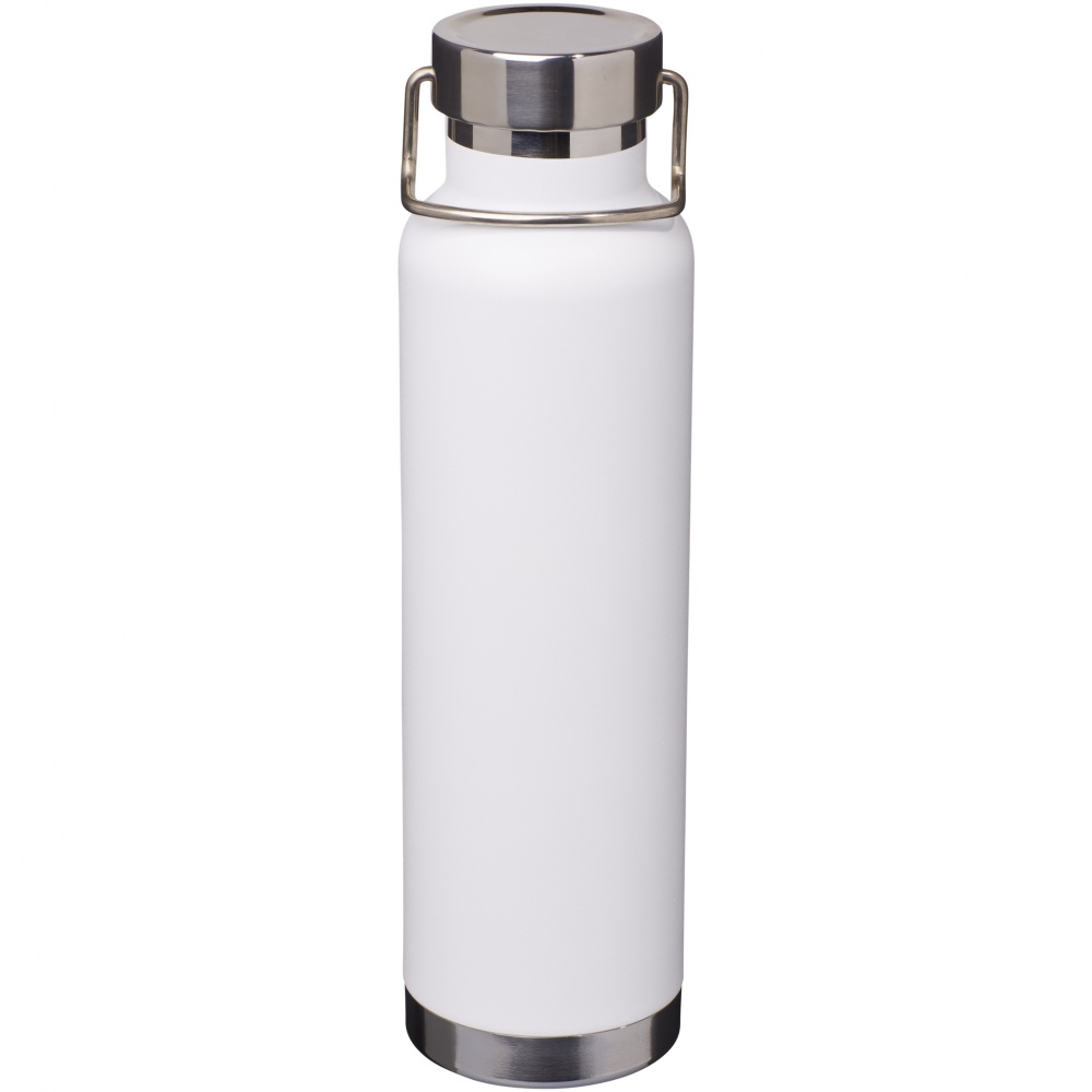 Logo trade advertising products image of: Original Thor copper vacuum insulated bottle, white