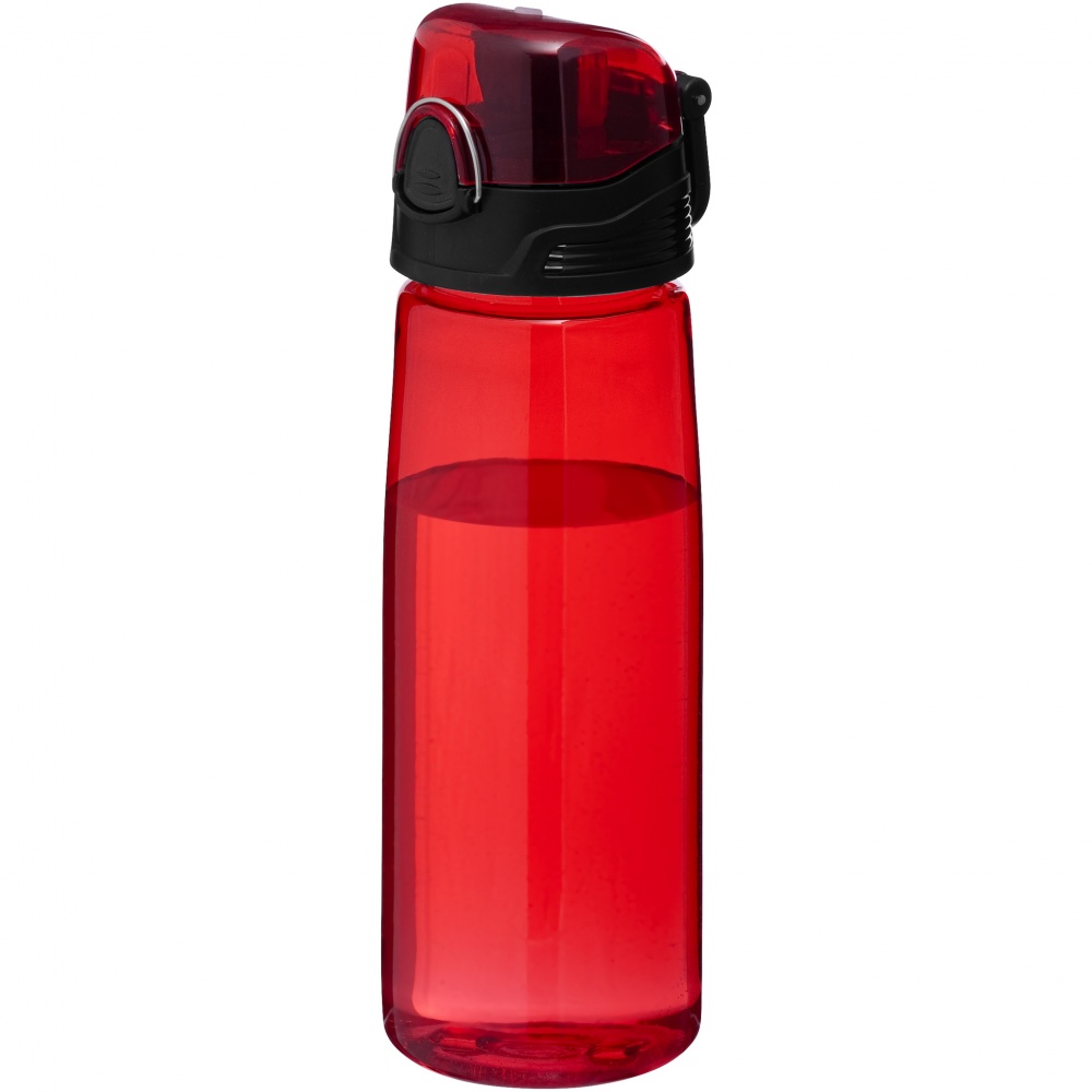 Logo trade promotional items picture of: Capri water bottle, red