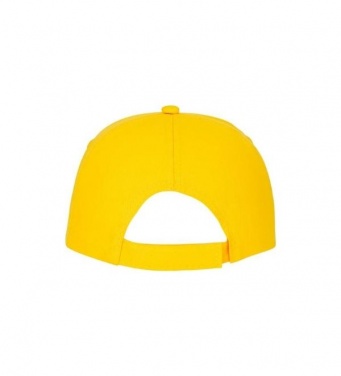 Logotrade promotional merchandise image of: Feniks 5 panel cap, yellow