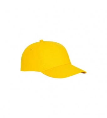 Logo trade promotional giveaways picture of: Feniks 5 panel cap, yellow