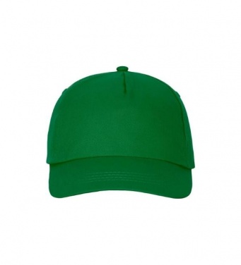 Logotrade promotional gift image of: Feniks 5 panel cap, green