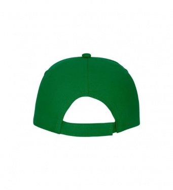 Logo trade promotional item photo of: Feniks 5 panel cap, green