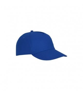 Logo trade advertising products image of: Feniks 5 panel cap, blue