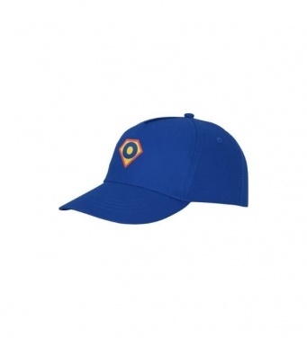 Logo trade promotional merchandise picture of: Feniks 5 panel cap, blue