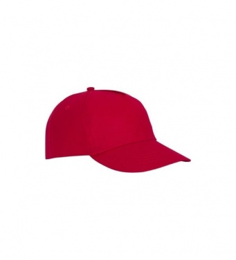 Logotrade promotional gift image of: Feniks 5 panel cap, red