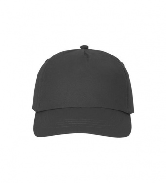 Logo trade promotional merchandise image of: Feniks 5 panel cap, grey