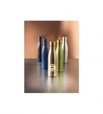 Logotrade promotional giveaway image of: Vasa copper vacuum insulated bottle, 500 ml, dark grey