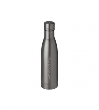 Logotrade promotional merchandise photo of: Vasa copper vacuum insulated bottle, 500 ml, dark grey