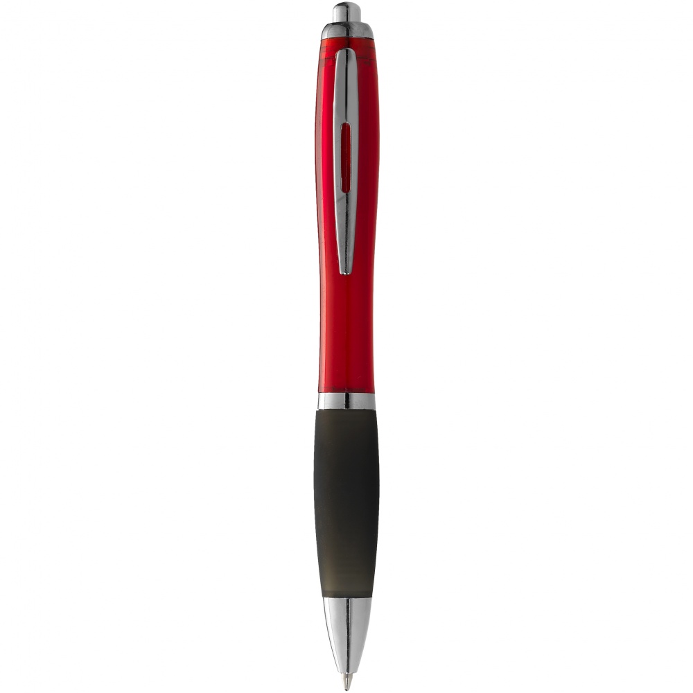 Logo trade promotional gift photo of: Nash ballpoint pen, red