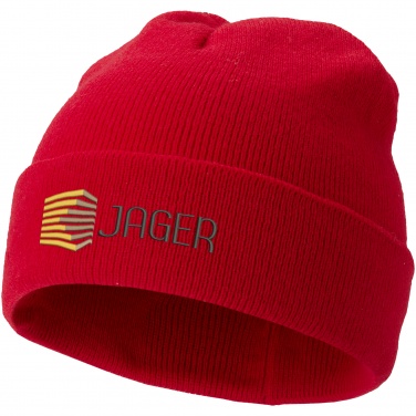 Logotrade promotional item image of: Irwin Beanie, red