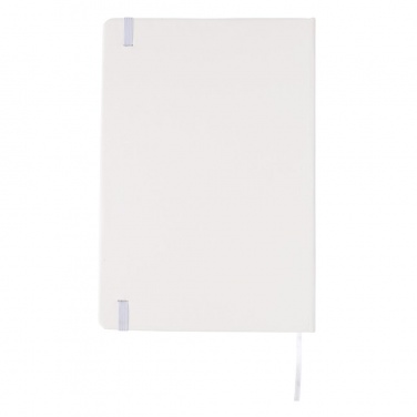 Logo trade promotional product photo of: A5 Notebook & LED bookmark, white