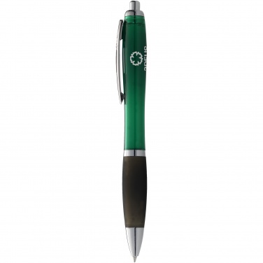 Logo trade business gift photo of: Nash ballpoint pen, green