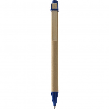 Logo trade promotional merchandise image of: Salvador ballpoint pen, blue