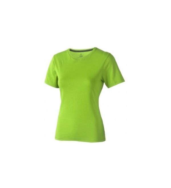 Logotrade promotional merchandise picture of: Nanaimo short sleeve ladies T-shirt, light green