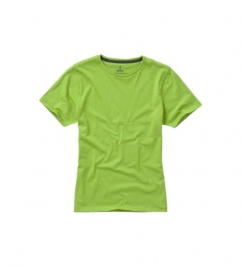 Logotrade promotional products photo of: Nanaimo short sleeve ladies T-shirt, light green