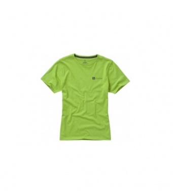 Logotrade promotional giveaways photo of: Nanaimo short sleeve ladies T-shirt, light green