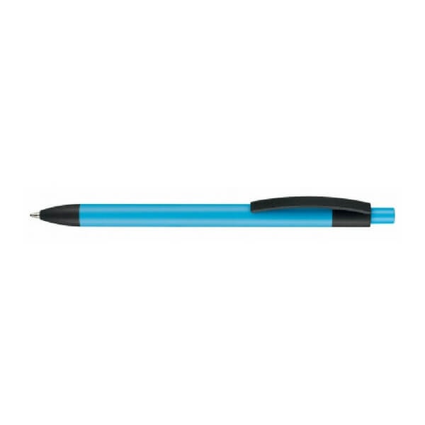 Logotrade promotional merchandise image of: Pen, soft touch, Capri, blue