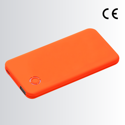 Logo trade promotional gifts image of: RAY power bank 4000 mAh, orange