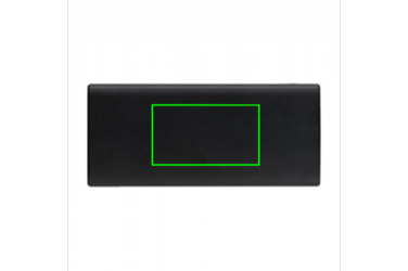 Logotrade corporate gift picture of: Aluminum 18W 10.000 mAh PD Powerbank, black