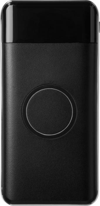 Logotrade advertising product image of: Constant 10000MAH Wireless Power Bank with LED, black