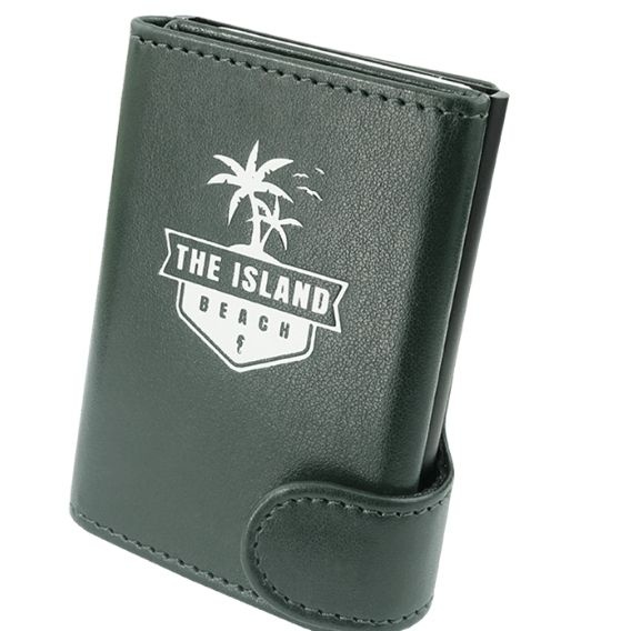 Logotrade corporate gift picture of: RFID card holder Oxford, black